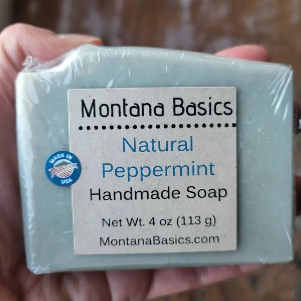 Natural Peppermint - Bar Soap